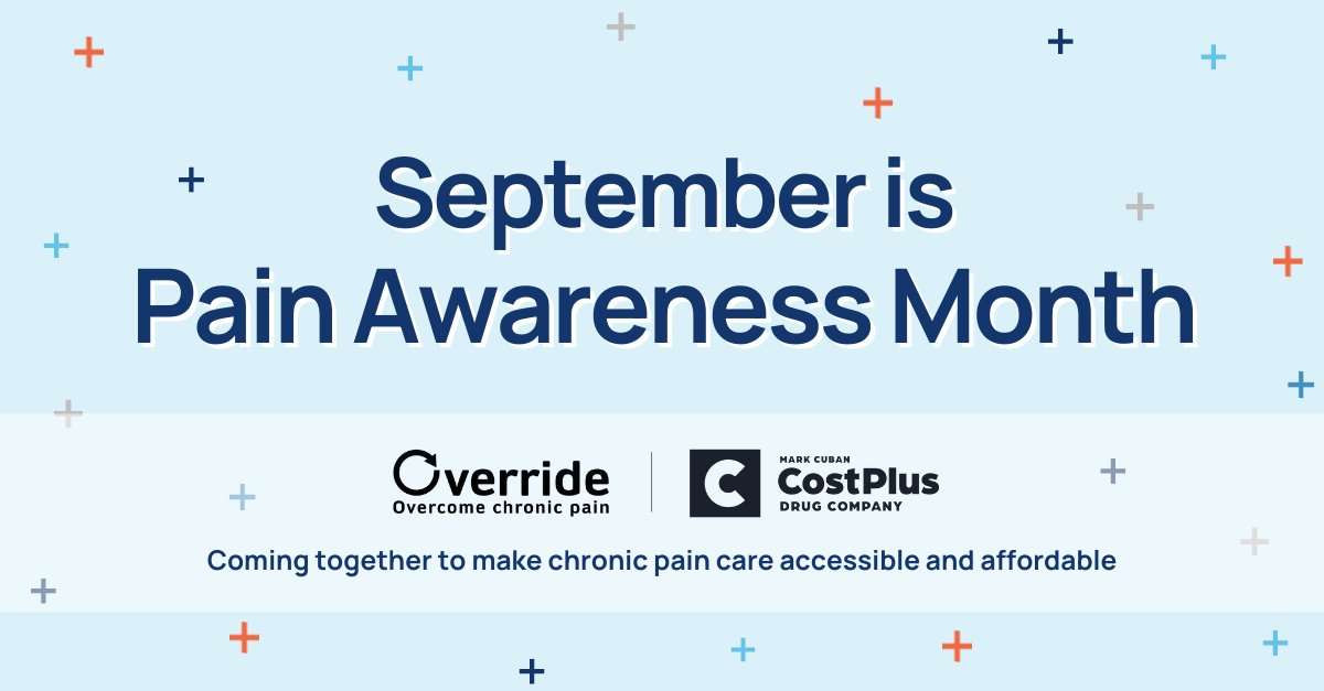 Empowering change for Pain Awareness Month! Together with Override Health, we're working to enhance accessibility and affordability in chronic pain care. We are dedicated to raising awareness about the challenges of chronic pain and the importance of compassionate (and…