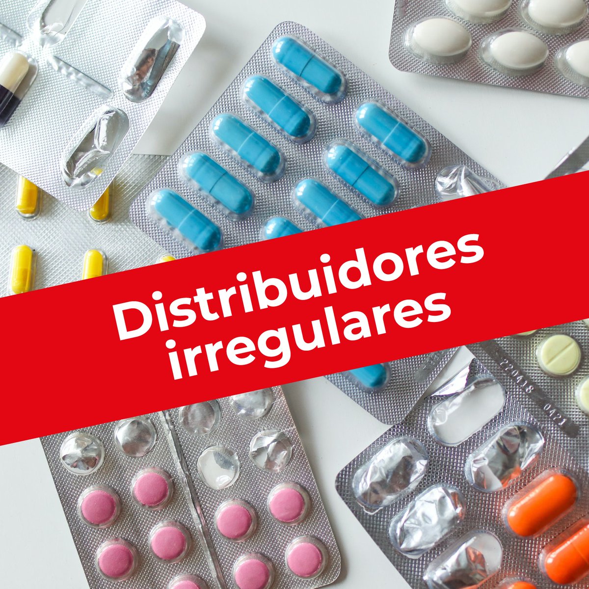 La vigilancia sanitaria que realizamos evita que ingresen a la cadena de suministro productos falsificados, alterados y/o adulterados, que pongan en riesgo la salud de la población. 
Consulta la lista vigente de distribuidores irregulares de medicamentos.  #cofepristransparente