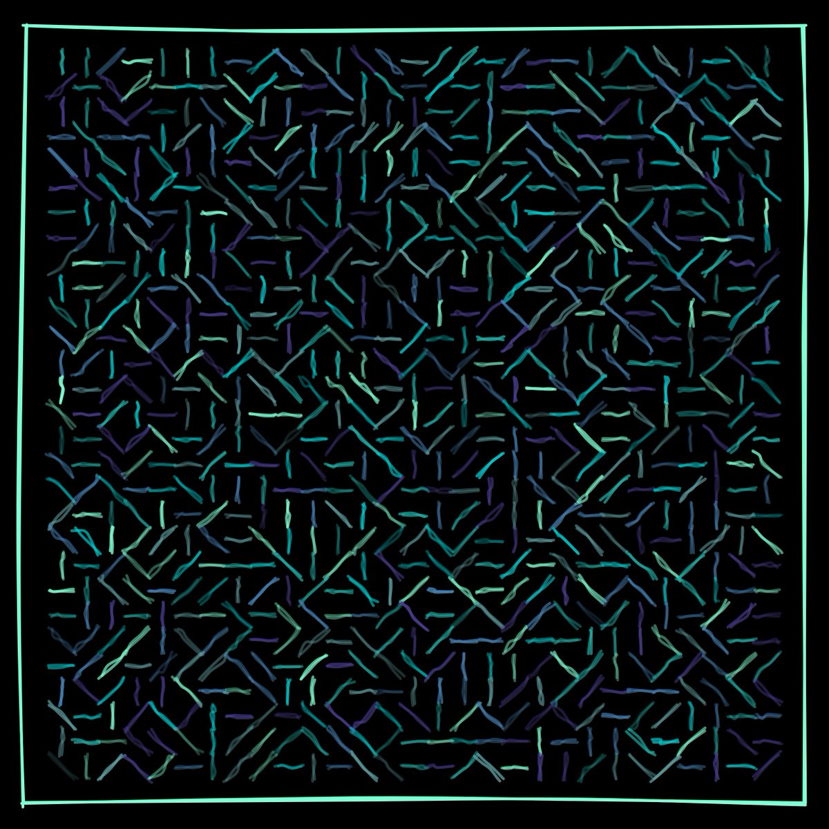 Kukuti89's tweet image. Kusiwa #2 avaliable at @zero________one 
/20 mint free #art4art #generativeart #genartclub