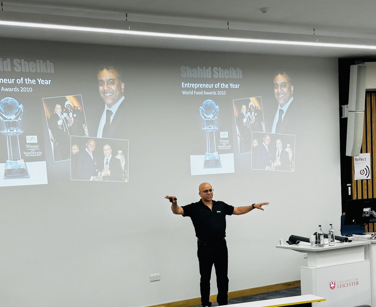 Was an honour to be the Main Guest Speaker at the <a href="/uniofleicester/">University of Leicester</a> MasterClass week held a few weeks ago at the Brookfield campus. 
Always enjoy engaging with students and sharing life and business experiences. Knowledge Transfer is the key. <a href="/NCanagarajah/">Nishan Canagarajah</a>