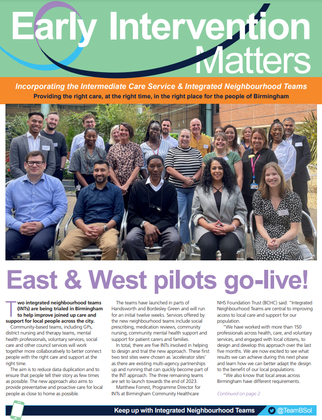 Integrated Neighbourhood Teams Birmingham tweet media