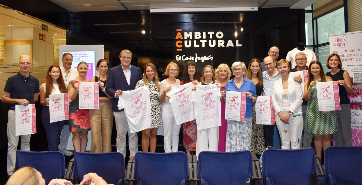 Hoy se ha presentado IX Marcha solidaria “Un Paseo por la Vida Castelló 2023”, organizada por Fundación Le Cadó para apoyar nuestro proyecto EMBARCAM de #cáncerdemama y embarazo, entre otros estudios. ¡Gracias a Le Cadó y todos los que seguís apostando por la investigación!