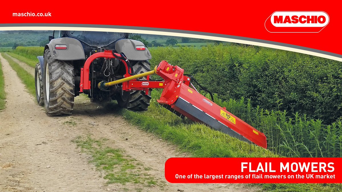The versatile Giraffa XXL is the largest offset Flail Mower in the range, designed for 120-200hp tractors - ideal for ditches and hedge sides. Speak to your local Maschio dealer to find out more! ow.ly/a0FS30swiPy