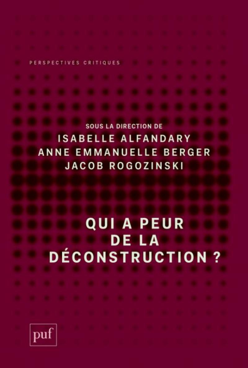 [#Woke me up before you go go] Plutôt que de gloser sur "l'infiltration" douteuse d'une jeune journaliste visiblement plus #réactionnaire que les chansons de #Sardou, pourquoi ne pas lire "Qui a peur de la #déconstruction ?" qui propose vraie réflexion et mise en perspective ?
