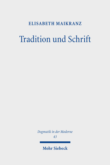 theology_books's tweet photo. Tradition und Schrift
Eine Verhältnisbestimmung bei Wolfhart #Pannenberg und Walter #Kasper

Elisabeth Maikranz

@mohrsiebeck #Buch #Theologie #Bibel 
https://t.co/MjpsAcPK6H https://t.co/ED6eAvqgEG