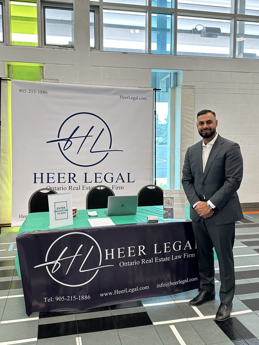 Heer Legal is on scene at the 2023 Students Guide-A-Thon hosted by <a href="/SevaFoodBank/">Seva Food Bank</a> in #Brampton