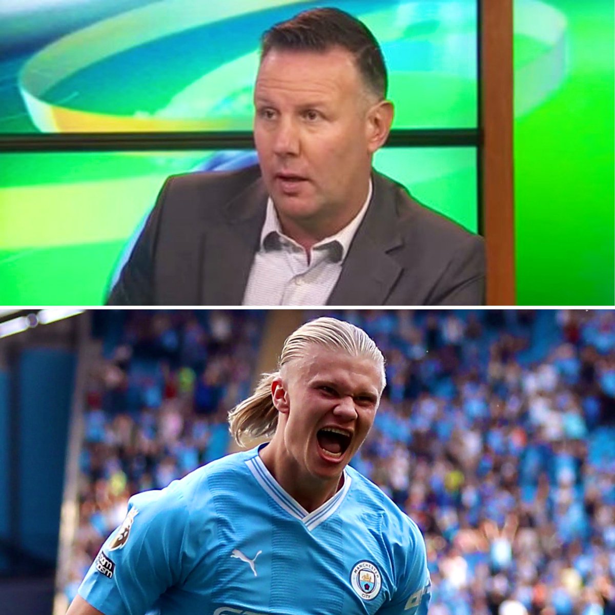 🎙️ Former player Craig Burley asks Erling Haaland to 𝗻𝗲𝘃𝗲𝗿 𝗿𝗲𝘁𝘂𝗿𝗻 to a Ballon d'Or ceremony if he doesn't win it this year! ❌

'If Erling Haaland doesn't win the Ballon d'Or, 𝙘𝙡𝙤𝙨𝙚 𝙩𝙝𝙚 𝙨𝙝𝙤𝙥!

Lionel Messi has won the World Cup and it's a great achievement,