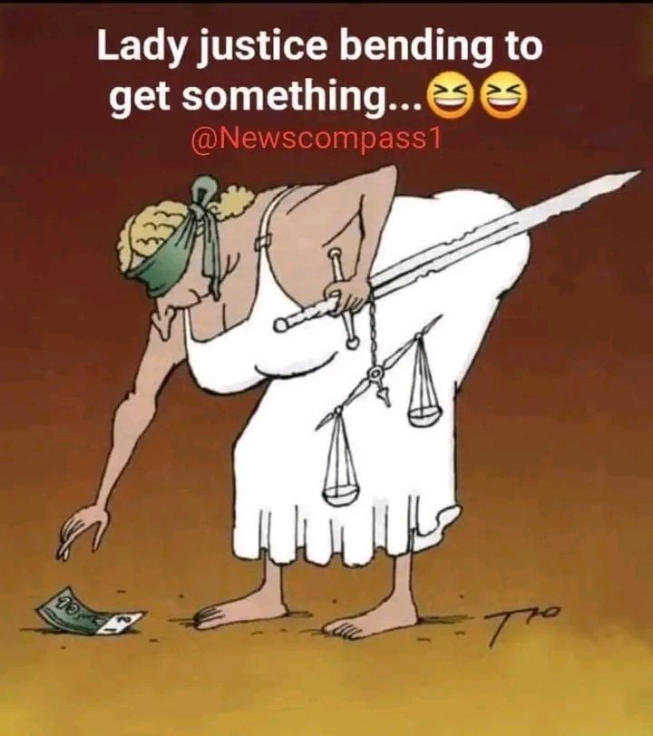 😄😂😃🤣Only in a country where laws are made by criminals.....😅😅😅🤣....