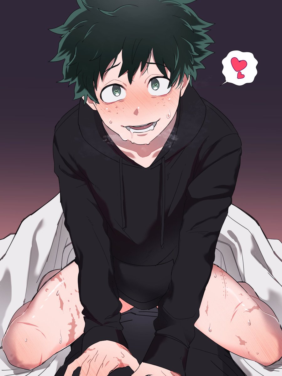 NameDeku's tweet image. @SPATIALHUNK the little bunny is happy that a clover mage is following him~