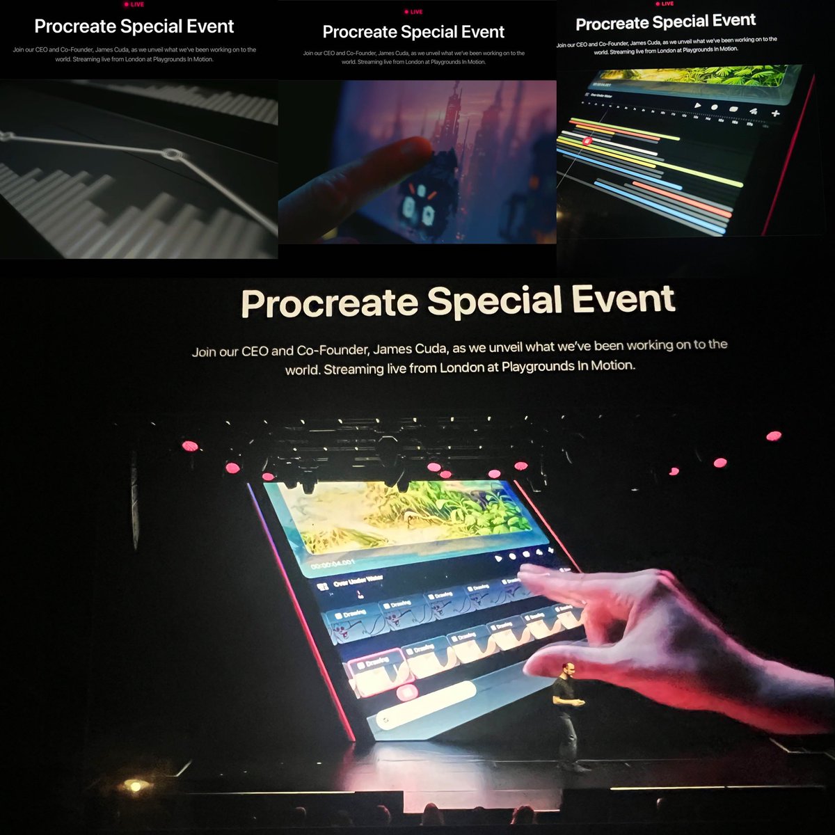 Michelle Forrest (@missforrestedu) on Twitter photo Definitely worth staying up to see. Excited to see Procreate Dreams, looks like an amazing animation tool. #procreate Definitely worth staying up to see. Excited to see Procreate Dreams, looks like an amazing animation tool. #procreate