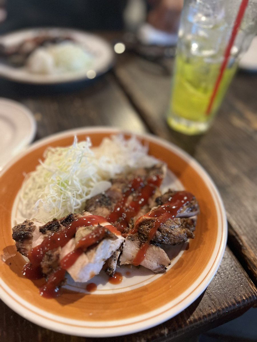 Dr_SPASM's tweet photo. ナイトランでご飯🍴 https://t.co/e6kh1C6Z78