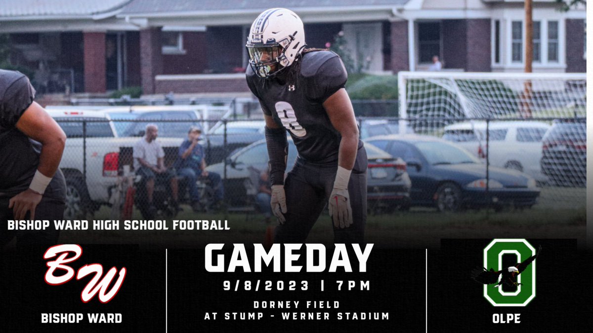 𝔾𝔸𝕄𝔼𝔻𝔸𝕐
🆚Olpe
📅9/8
⌚️7pm
📍Dorney Field at Stump-Werner Stadium