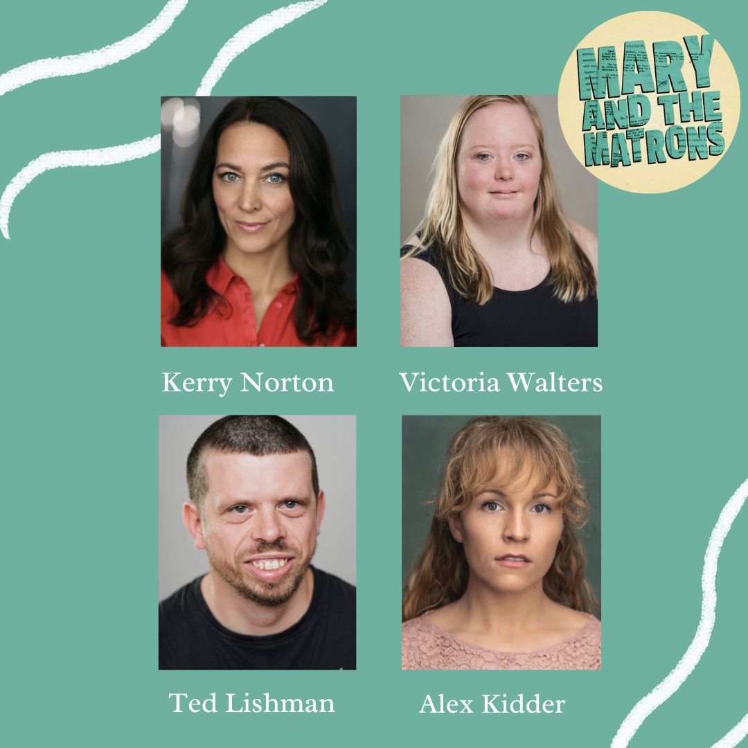 documentaltheat's tweet image. 📢TEAM ANNOUNCEMENT📢

We are so excited to share the wonderful cast for our new musical in development, #MaryAndTheMatrons @ExeterNorthcott Barnfield Theatre 19-21 Oct.

Kerry Norton - Dr Mary Sheridan 
Victoria Walters - Millie
Alex Kidder - Lou 
Ted Lishman - Multi-roler