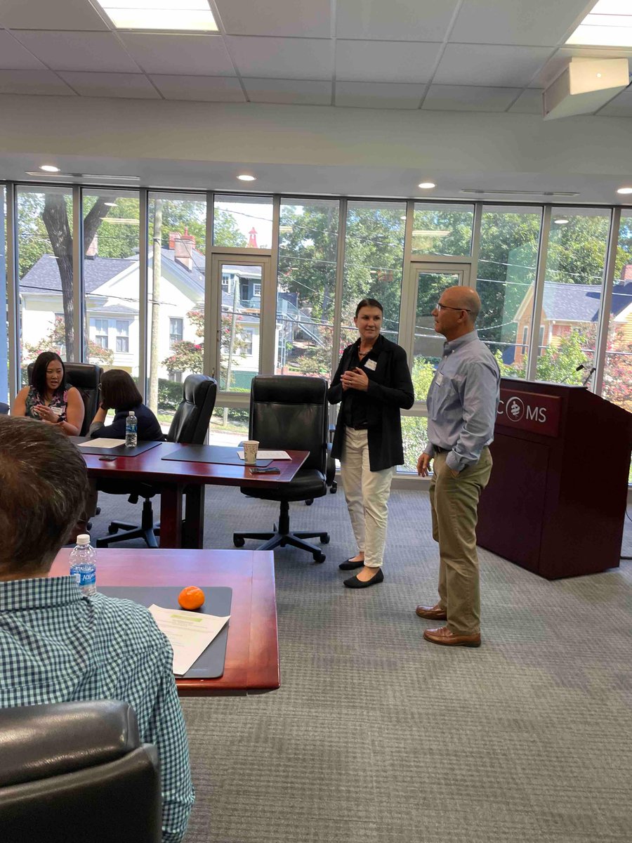 NCMedSoc's tweet image. NCMS at work!  Great event at NCMS today —- Internal Medicine Program Directors and Chiefs Residents Advocacy Summit.