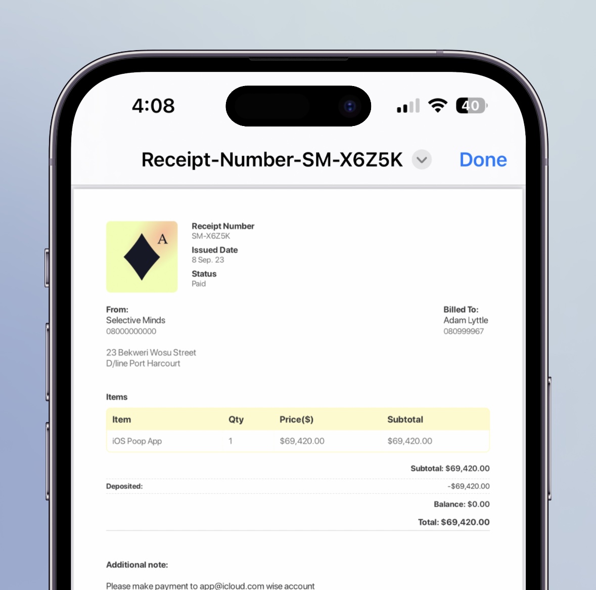 Amani_Art's tweet image. I find myself freelancing more than I'm able to ship new apps. Most of my personal projects are in the back-burner at the moment and that's completely fine by me.

One flip side of that is i get to @UsePaperCloud  more often like in the old days.

I can keep a record of my…