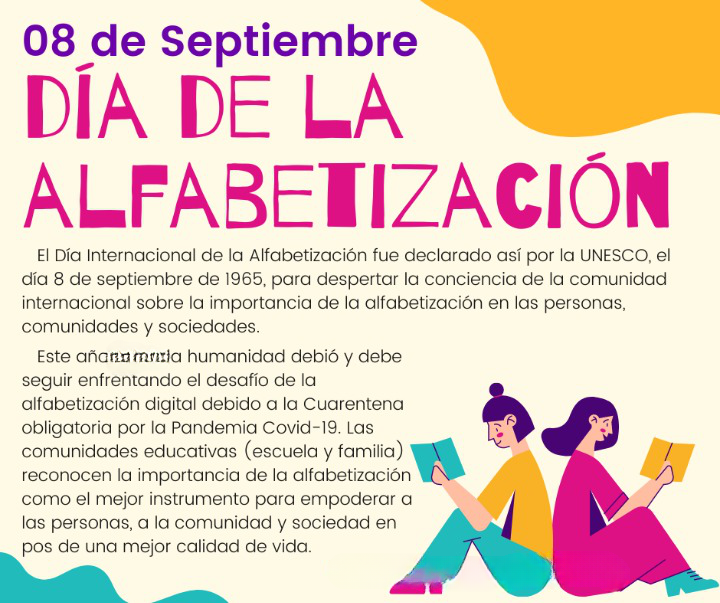 Danielcustodio3's tweet photo. #09DeSEp Celebro el Día Internacional de la Alfabetización, Vzla es territorio libre de analfabetismo
declarada por la Unesco, una iniciativa del ex-presidente Hugo Chávez y ratificada por nuestro Pdte @NicolasMaduro.

@_LaAvanzadora 
@vicent_carvajal 
@MPPEDUCACION https://t.co/vfQPQR8gRH
