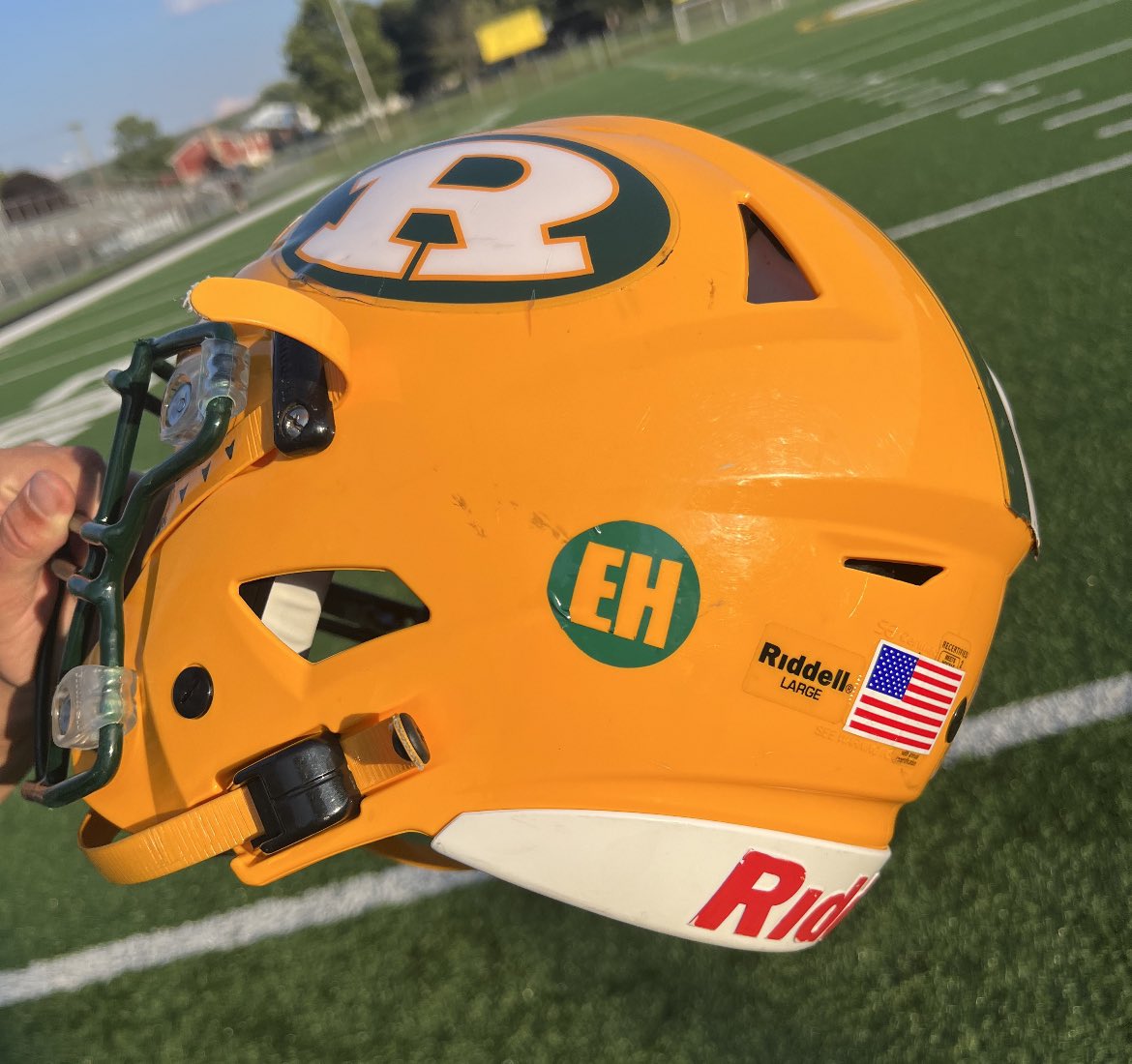 Football_FH's tweet photo. Tonight and for the duration of the season, we will honor the life and legacy of Mr. Ed Hudak who passed away this past Monday. Mr. Hudak was a school board member and avid Ranger supporter. Mr. Hudak has been a constant advocate of our program. We thank and honor you Mr. Hudak! https://t.co/QgU2k1toZZ