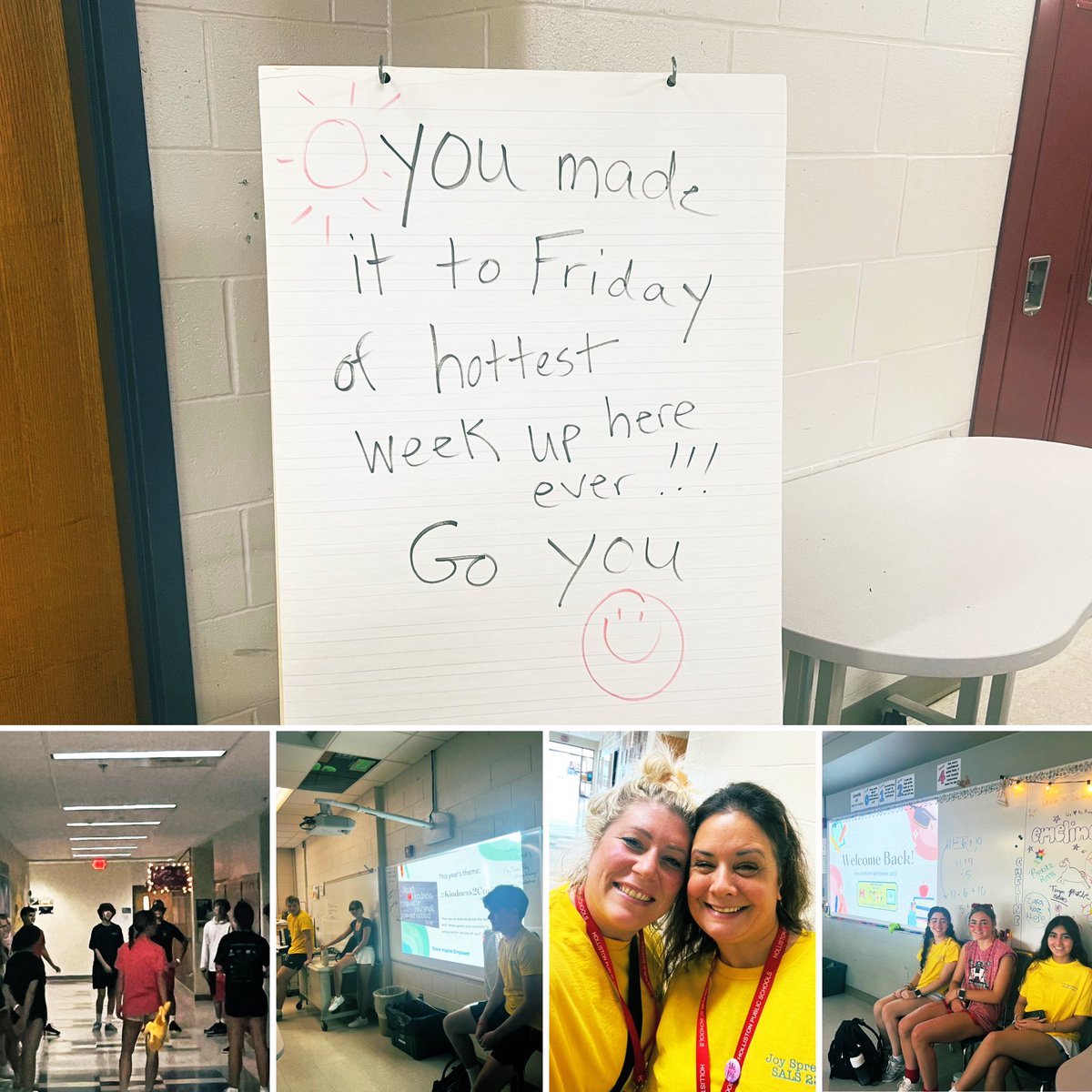 First advisory session in the books!  This year our focus is #Kindness2Curiosity Of course continuing to #SpreadJOY along the way #HHSAdvisory #BuildingRelationships #ScienceOfKindness <a href="/HollistonHigh/">Holliston High</a>