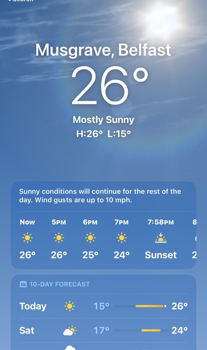 This heat is insane 🔥We have everything you need in store at Creightons of Balmoral, Finaghy &amp; Blacks Road ☀️