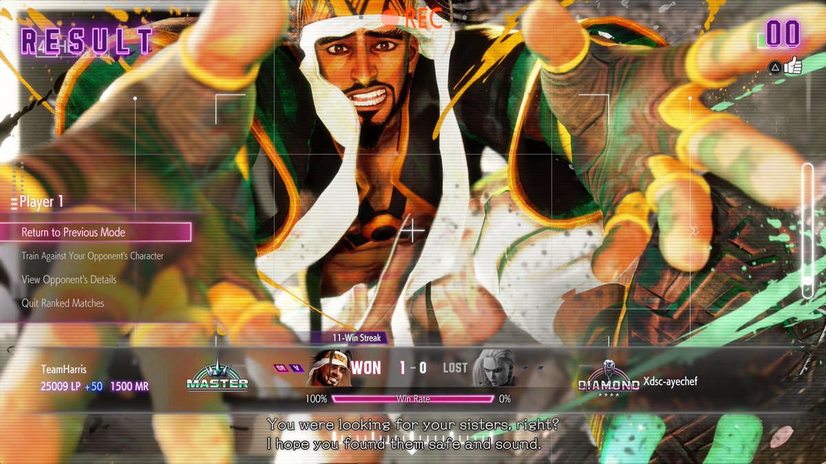 I DID IT!!! After grueling months of grinding and switching off of manon. I have finally reached Master rank with a little win streak! Def taking a break from ranked 😂 #StreetFighter6
