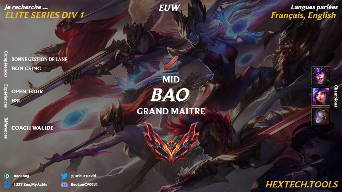 BrieucDavid's tweet photo. LFT pour une team en Elite Séries Division 1:
@KRCGenkEsports @mConesports @Myth_NL @NorthernLionsNL @zennit_gaming @AomaEsports @Team7AM @HEET_Gaming @LoL_LFT_Fr https://t.co/5MnBipND5f