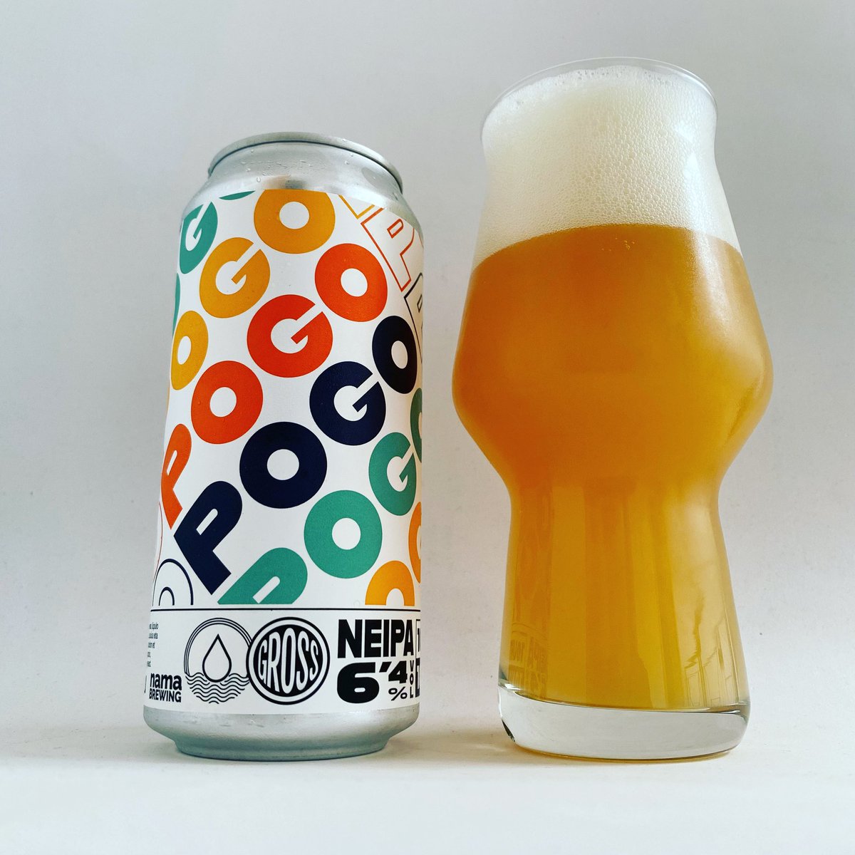 La Cerveza del Viernes: Pogo
Style: DDH NEIPA
Alc. 6,4% Vol. 44cl. IBU’s n/a
Brewery: @GrossBrewing @NamaBrewing
#SanSebastián #Spain &amp; #Lombardi #Italy 

<a href="/tolobv/">Tolo Berrocal</a> <a href="/amcb96/">¡ME MOLESTA!</a> <a href="/HARROW_h/">harrow</a> <a href="/JohanBBT/">Johan</a> <a href="/MakoRicky/">Mako Ramone</a> <a href="/Arqnunez27/">@beerfandr</a> <a href="/Andresc1927/">Americano 🇦🇹</a> <a href="/RodrigoDelgado/">Rodrigo Delgado</a> <a href="/RedStripeRocco/">🌴😎RedStripe🇯🇲🍺 Rocco - OIIIIIIIO</a> <a href="/ManvsAle/">👤Man vs Ale🍺</a> <a href="/badhopper/">Jason Hopper</a>