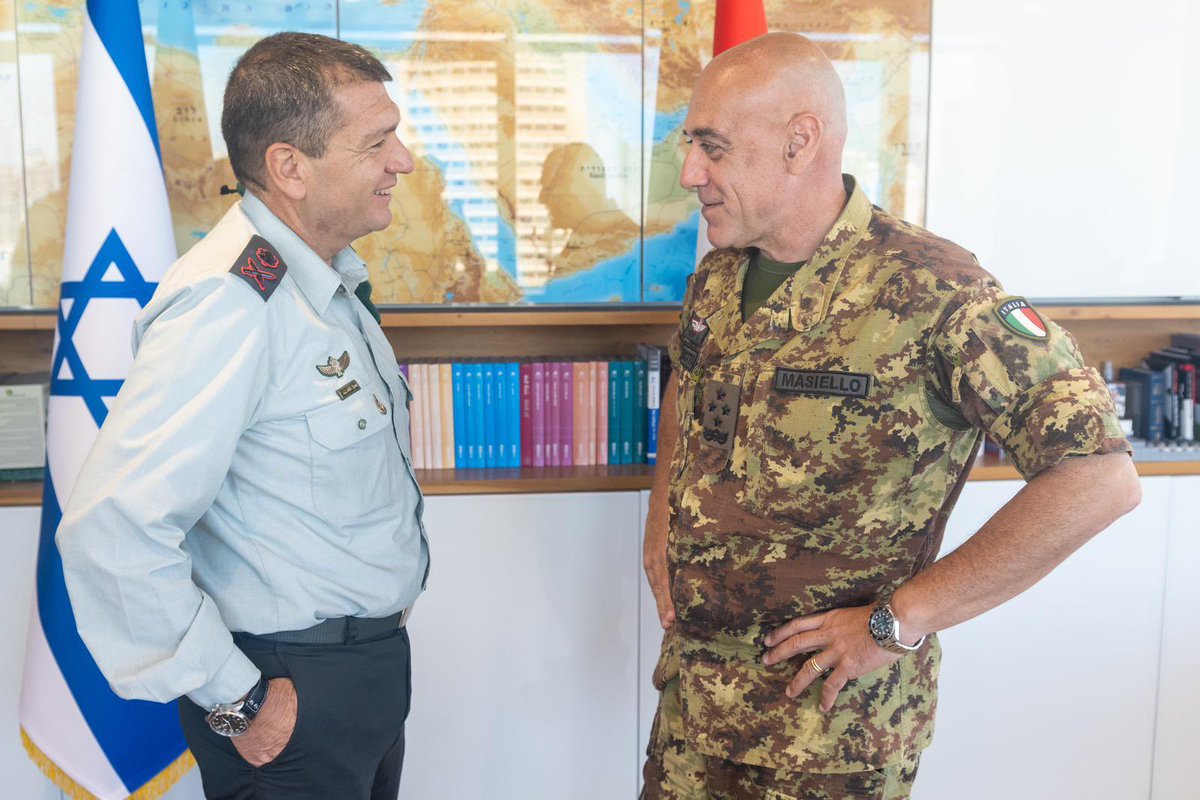 Deputy Chief of the Italian Defense General Staff LTG Carmine Masiello, arrived in Israel for a short visit this week, as the official guest of IDF Deputy Chief of the General Staff MG Amir Baram. Intelligence, strategic, security and professional briefings were held during the…