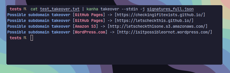 pwnwriter's tweet photo. Tired of using many #Recon tools?

�� I wrote a tool in rust that will help you do,
- Fuzzing 
- reverse dns lookup
- subdomain takeover detection
- common http response codes
- more coming soon 🦊

Install from : https://t.co/0MRw9AyLsB

#recon #red_teaming #bugbountytips https://t.co/5ZTPnMt0gE