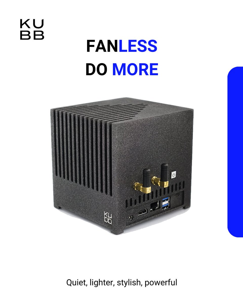 KUBB_PC's tweet photo. Quiet, lighter, stylish, powerful https://t.co/J4TbWcB5Gb