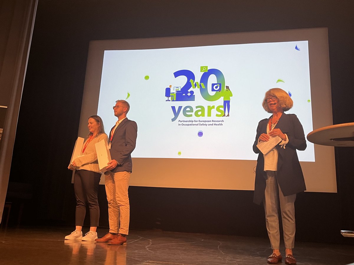 PEROSH early stage researcher award winners. #PEROSH2023