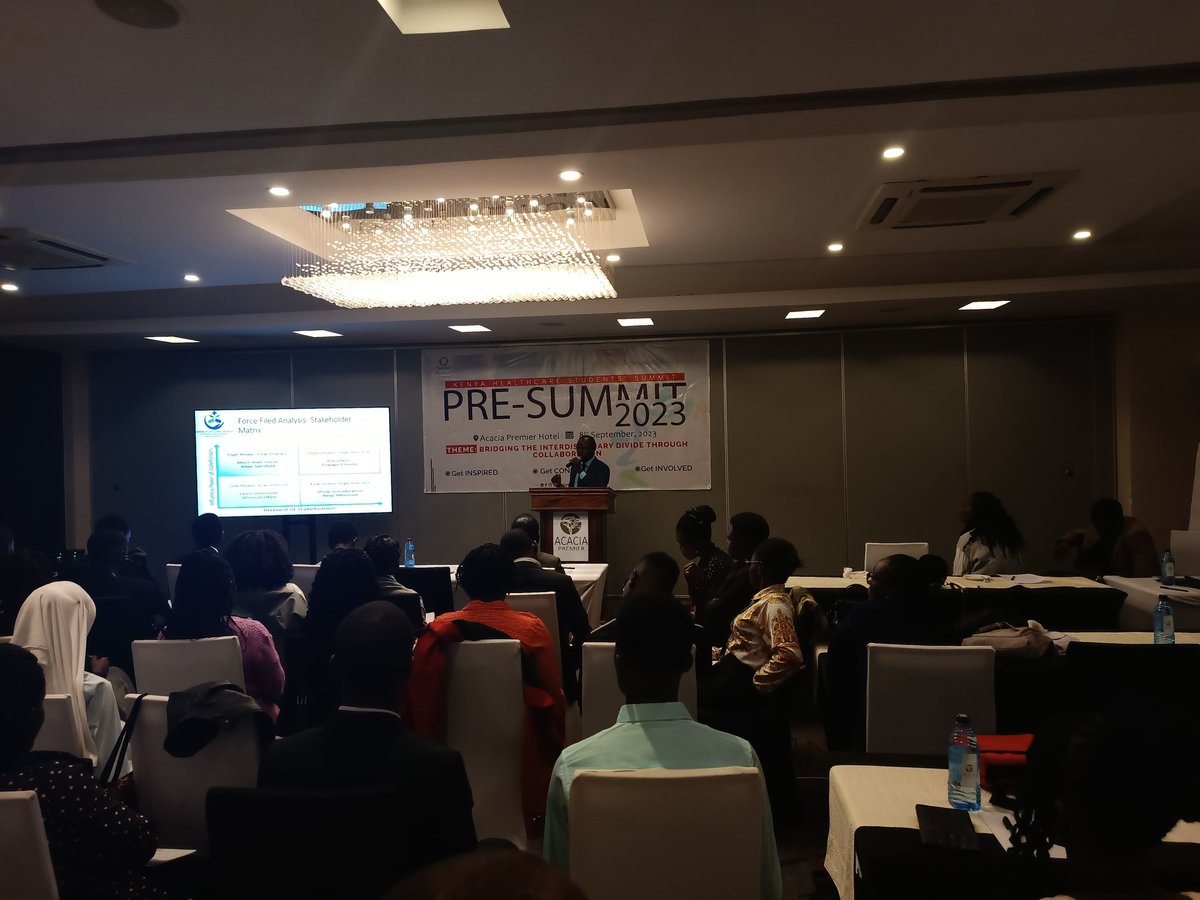 Attending the KEHSS presummit at Acacia Premium hotel, Kisumu.
Amongst the discussions that  came out strongly is are we merely practicing multidisciplinary healthcare approach rather than interdisciplinary collaboration??

#KEHSSPreSummit2023
#UHC
#Interdisciplinarycollaboration
