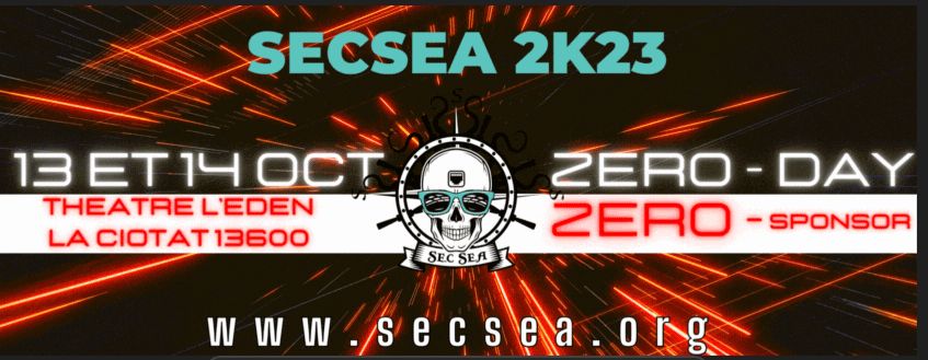 🎙️ Conférence : Recherche de vulnérabilités sur les compteurs Électriques à #Secsea2k23 ⚡🔍

🛠️ Modèles de compteurs en France
📡 Protocoles de comm &amp; interfaces
🧪 Travaux en cours 

🗓️ Vendredi après-midi. 
Ne manquez pas cette conférence!

#HackInProvence #Cybersecurity