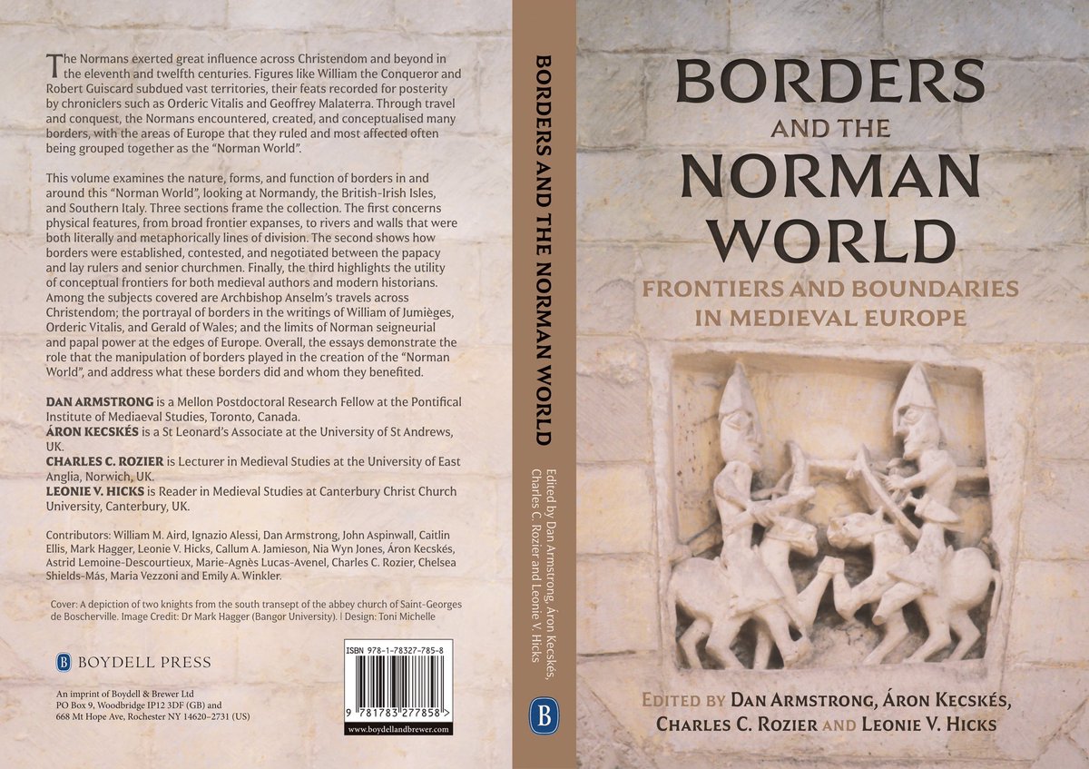 Dan Armstrong (@historydan1066) on Twitter photo The hardcover version of 'Borders and the Norman World' is now available for pre-order from <a href="/boydellbrewer/">Boydell & Brewer</a>! To get 35% off, you can use the discount code BB135. The volume will be published in December.
To pre-order, click the link below 👇
boydellandbrewer.com/9781783277858/… The hardcover version of 'Borders and the Norman World' is now available for pre-order from <a href="/boydellbrewer/">Boydell & Brewer</a>! To get 35% off, you can use the discount code BB135. The volume will be published in December.
To pre-order, click the link below 👇
boydellandbrewer.com/9781783277858/…