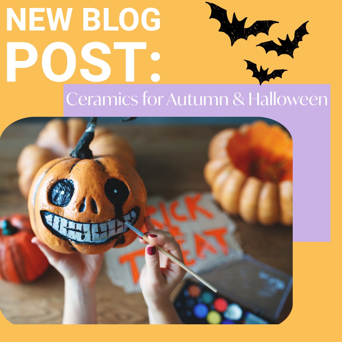 New Blog Post! Discover the ceramic goodies in this years new autumn & Halloween collection 🍄🦉🐺🎃
Click below to read:
artypax.com/post/autumn-ha…

Have a crafty Halloween everyone 😃

#HalloweenCrafts #HalloweenDecor #AutumnDecor #AutumnStyle #PaintYourOwn #PotteryPainting