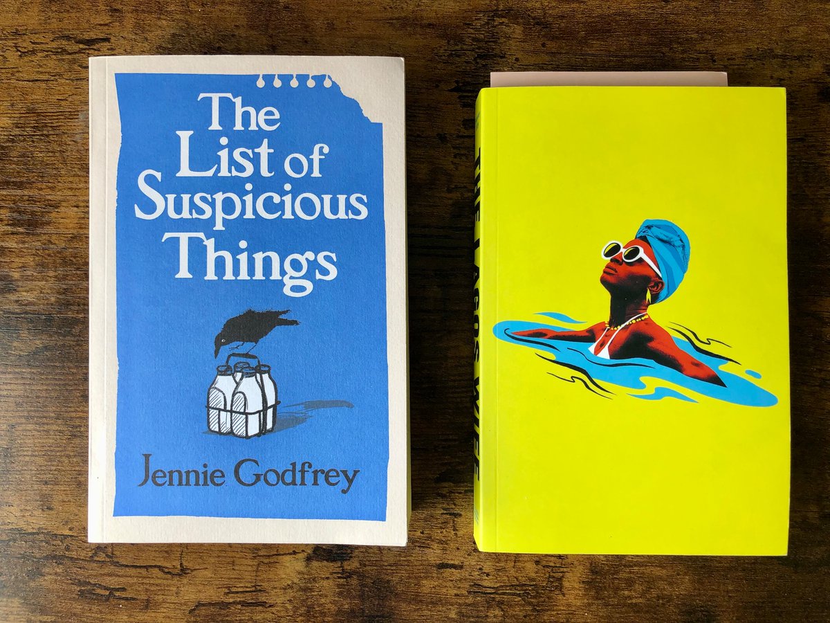 New book post! Two beautiful @HutchHeinemann proofs: #TheListofSuspiciousThings by @jennieg_author
 and #TheLagosWife by @VanessaWalters. Thank you @marielouisespp I can’t wait to read both