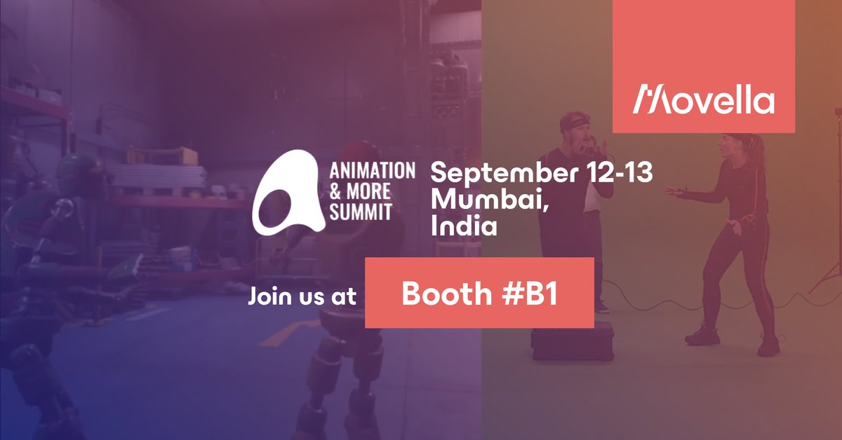 XsensEnt's tweet photo. Join us at @AnimationXpress #AMSummit2023!
👉 See how our cutting-edge #Xsens #mocap technology revolutionizes animation and movement analysis.
👉 Explore the possibilities of hyper-realistic character #animation.
👉 Connect with industry experts and fellow enthusiasts. https://t.co/kVFIiW8XAs