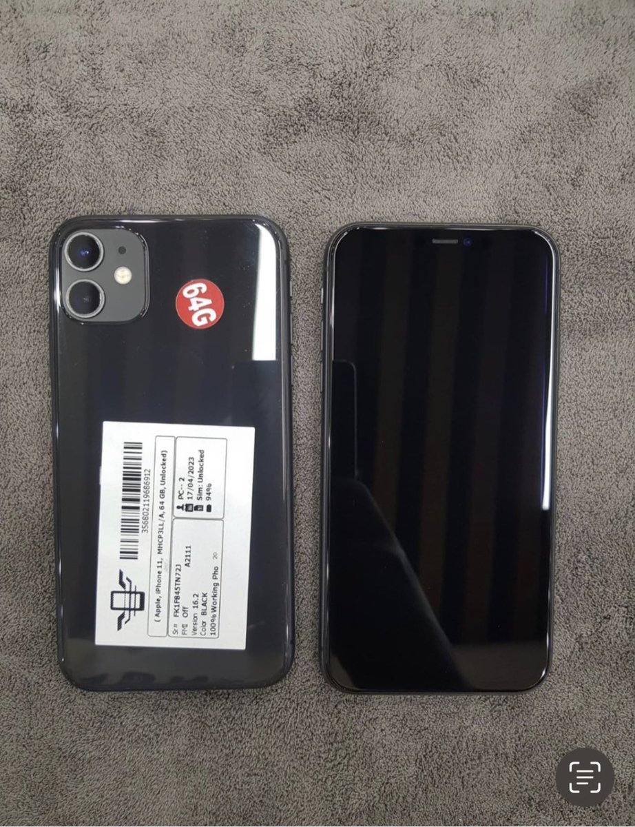 appleboxug's tweet photo. iPhone 11 
No Face ID 
Battery 94 % 

Price : 900,000ugx https://t.co/FaNbCGYSxu