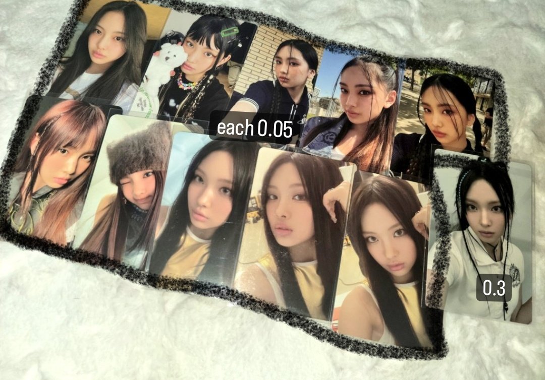 Hyx_mmm's tweet photo. 뉴진스 포카 포토카드 양도합니다

가격 제시해주세요
sell 🙆‍♀️ each 🙆‍♀️

뉴진스 포카 포토카드 민지 하니 다니엘 해린 혜인 newjeans pc poca https://t.co/w9dYXhdtA6