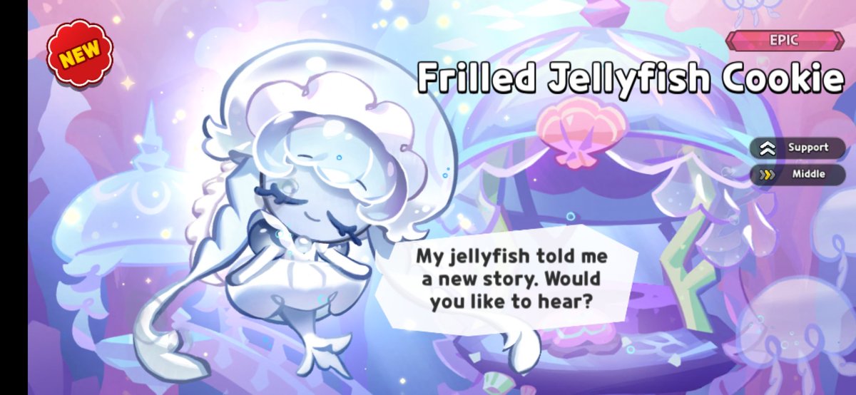AngryRichie2's tweet photo. Thank you, thank you, THANK YOU!! 😊
#cookieRrun #cookierunkingdom #FrilledJellyfishCookie #mermaid #frilledjellyfishcookie #sirena https://t.co/wSlhEPBOF0