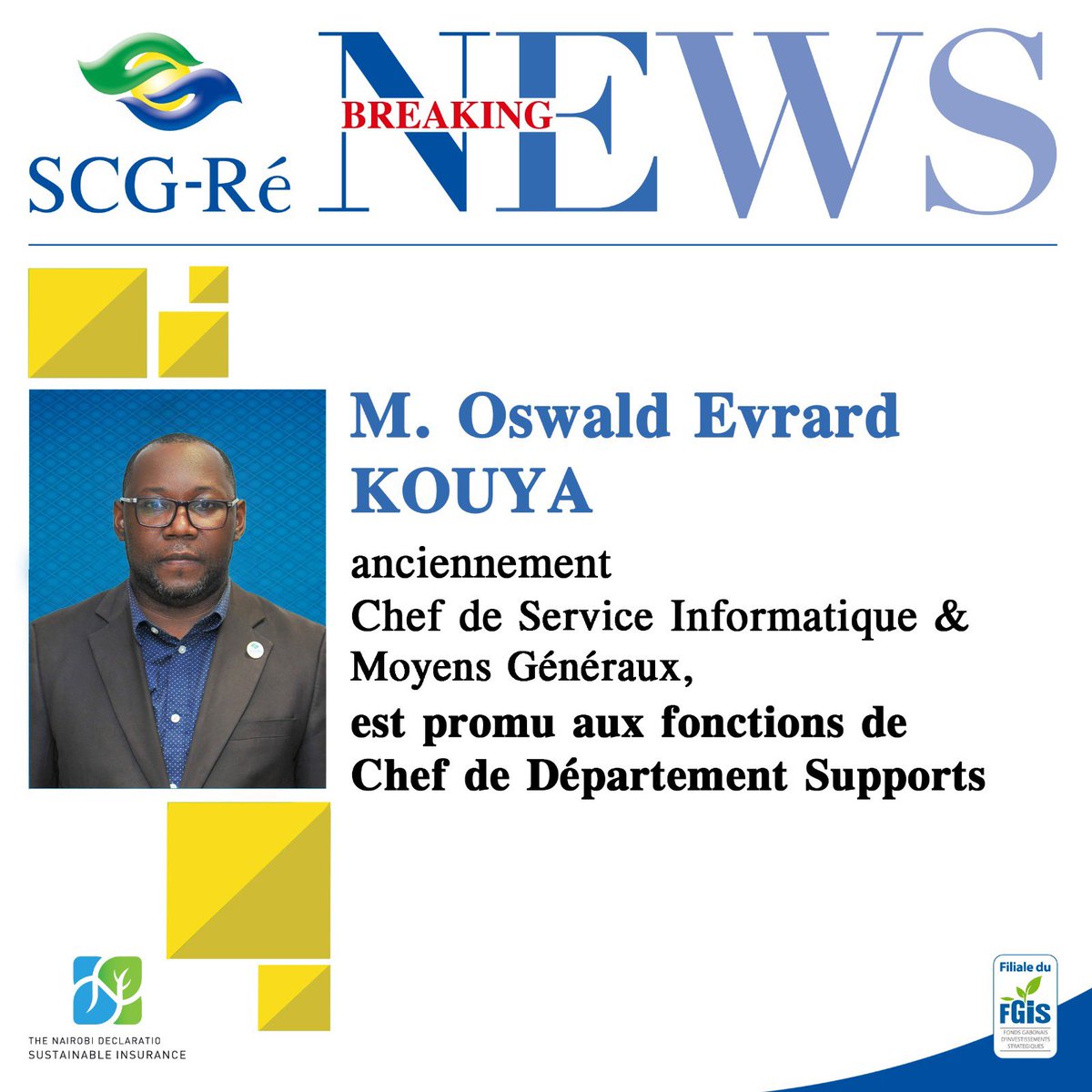 Societe Commerciale Gabonaise de Réassurance (@scg_re) on Twitter photo 