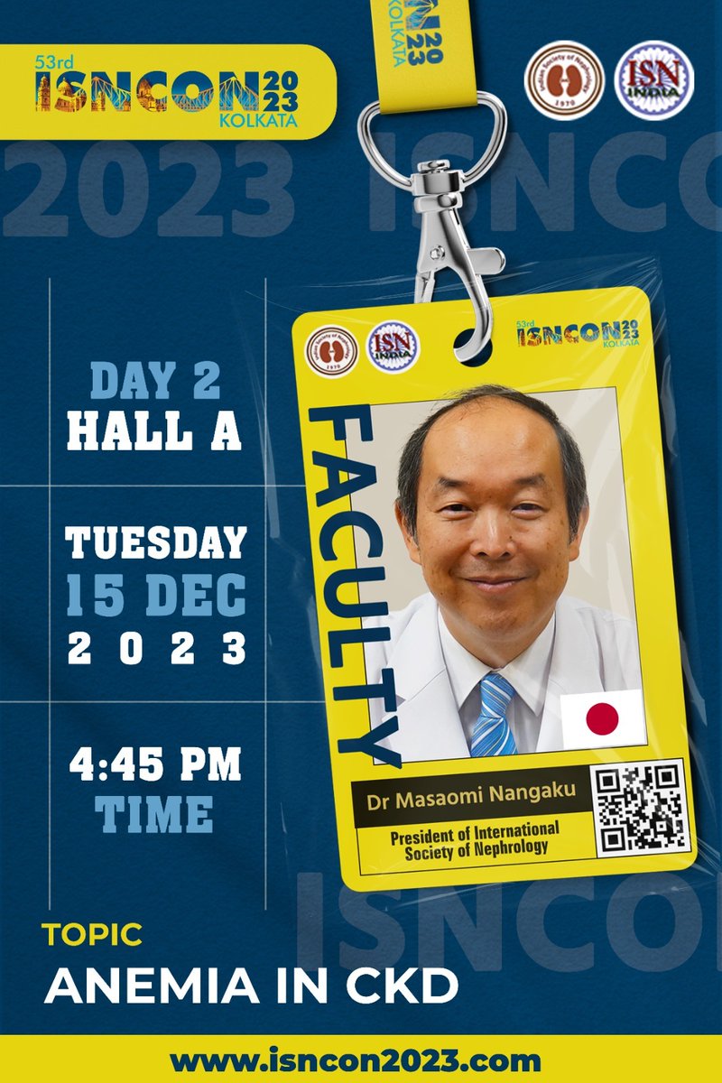 isncon2023's tweet photo. 𝐋𝐢𝐬𝐭𝐞𝐧 𝐭𝐨 𝐌𝐚𝐬𝐚𝐨𝐦𝐢 𝐍𝐚𝐧𝐠𝐚𝐤𝐮 𝐚𝐬 𝐡𝐞 𝐰𝐢𝐥𝐥 𝐬𝐡𝐚𝐫𝐞 𝐤𝐧𝐨𝐰𝐥𝐞𝐝𝐠𝐞 𝐨𝐧 𝐭𝐡𝐞 𝐭𝐨𝐩𝐢𝐜 '𝐀𝐍𝐄𝐌𝐈𝐀 𝐈𝐍 𝐂𝐊𝐃' 𝐚𝐭 𝐈𝐒𝐍𝐂𝐎𝐍 𝟐𝟎𝟐𝟑, 𝐊𝐨𝐥𝐤𝐚𝐭𝐚

REGISTER NOW - https://t.co/4mYEQTYqHr https://t.co/FMD3YSGEMi