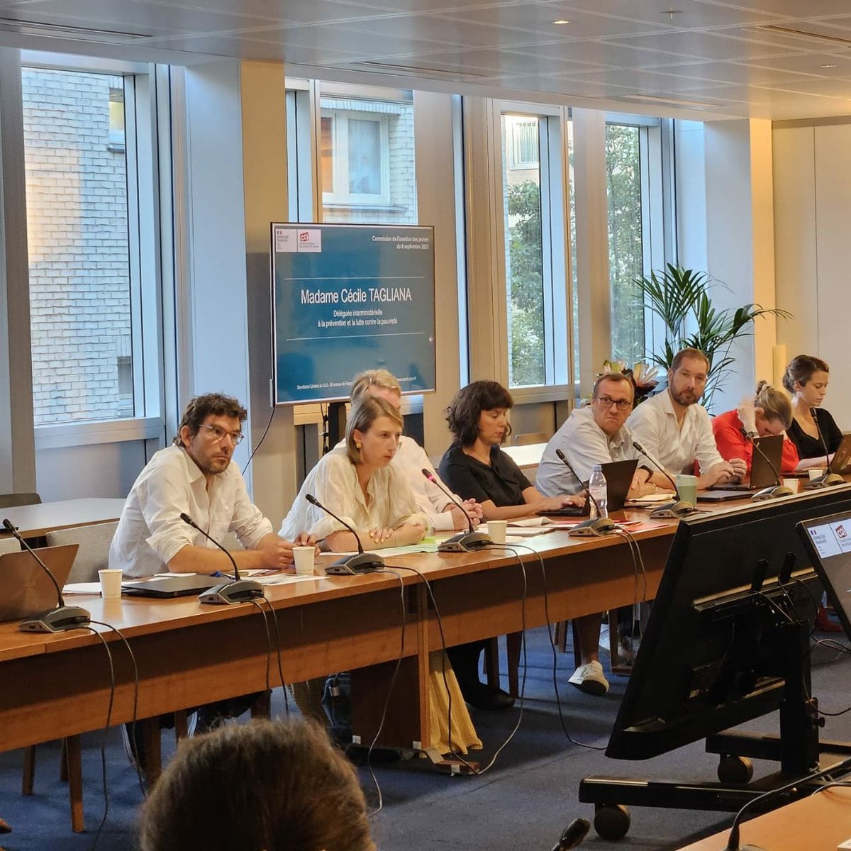 France Travail, pacte des solidarités, contrat d'engagement jeune,... Les dossiers de rentrée ne manquent pas pour la commission de l'insertion des jeunes - <a href="/Antoinedulin/">Antoine Dulin</a> 

<a href="/olivierdussopt/">Olivier Dussopt</a> <a href="/ThibautGuilluy/">Thibaut Guilluy</a> @ceciletagliana <a href="/auroreberge/">Aurore Bergé</a> <a href="/priscathevenot/">Prisca THEVENOT</a>