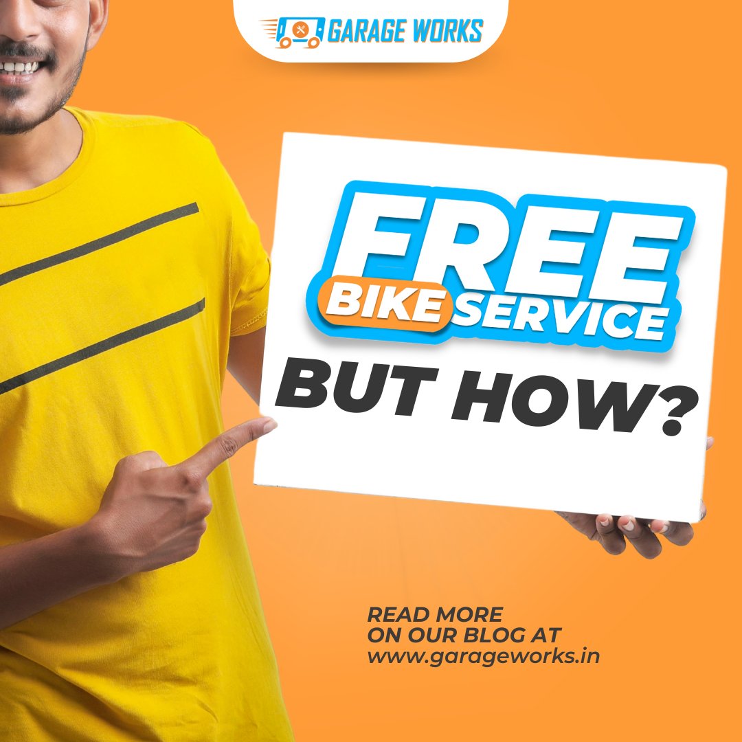 GarageWorks33's tweet photo. The most anticipated question got answered NOW!
Read NOW👉🏻 https://t.co/5kNj5T7HTx and know how our FREE BIKE SERVICING works!

Visit https://t.co/XUwxMn6vpV
WhatsApp: 8655077252
And Download the App from the link in our Bio.

#blogpost #freebikeservice
#doorstepbikeservice https://t.co/EtdYp3zKOH