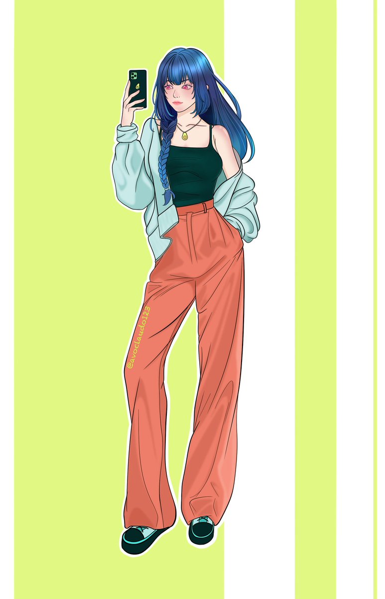 avoclaudo123's tweet photo. Alcy jalan-jalan sendiri mau me-time~
Tadi Zayef diajak malah ga mau 😤 katanya mau bikin chocolate cookies 🍪
#Alcy #OC #ocbase #artidn #artistsbase #ArtistOnTwitter #artmoots #digitalillustration https://t.co/ouqfDUmH9H