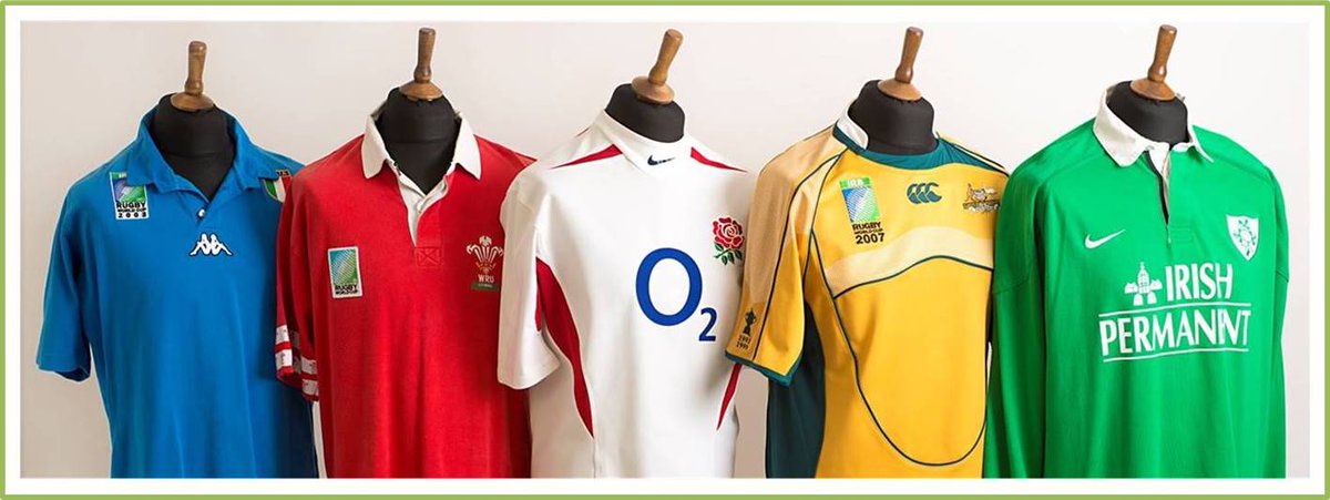 The #RWC2023 is almost here! Kit yourself out for the tournament by browsing our website - we have 1000s of old, original rugby shirts in stock. classic15.co.uk