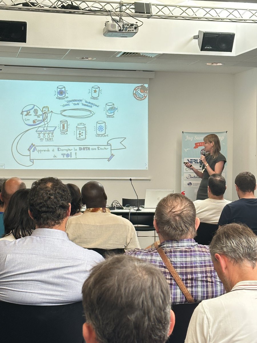 jugsummercamp's tweet photo. Apprends à dompter la data sans douter de toi ! Par Johanna Vauchel

#jugsummercamp
#larochelle https://t.co/vgGs4YfQrs