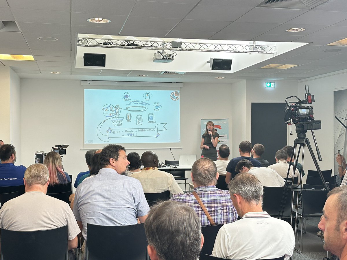 jugsummercamp's tweet photo. Apprends à dompter la data sans douter de toi ! Par Johanna Vauchel

#jugsummercamp
#larochelle https://t.co/vgGs4YfQrs