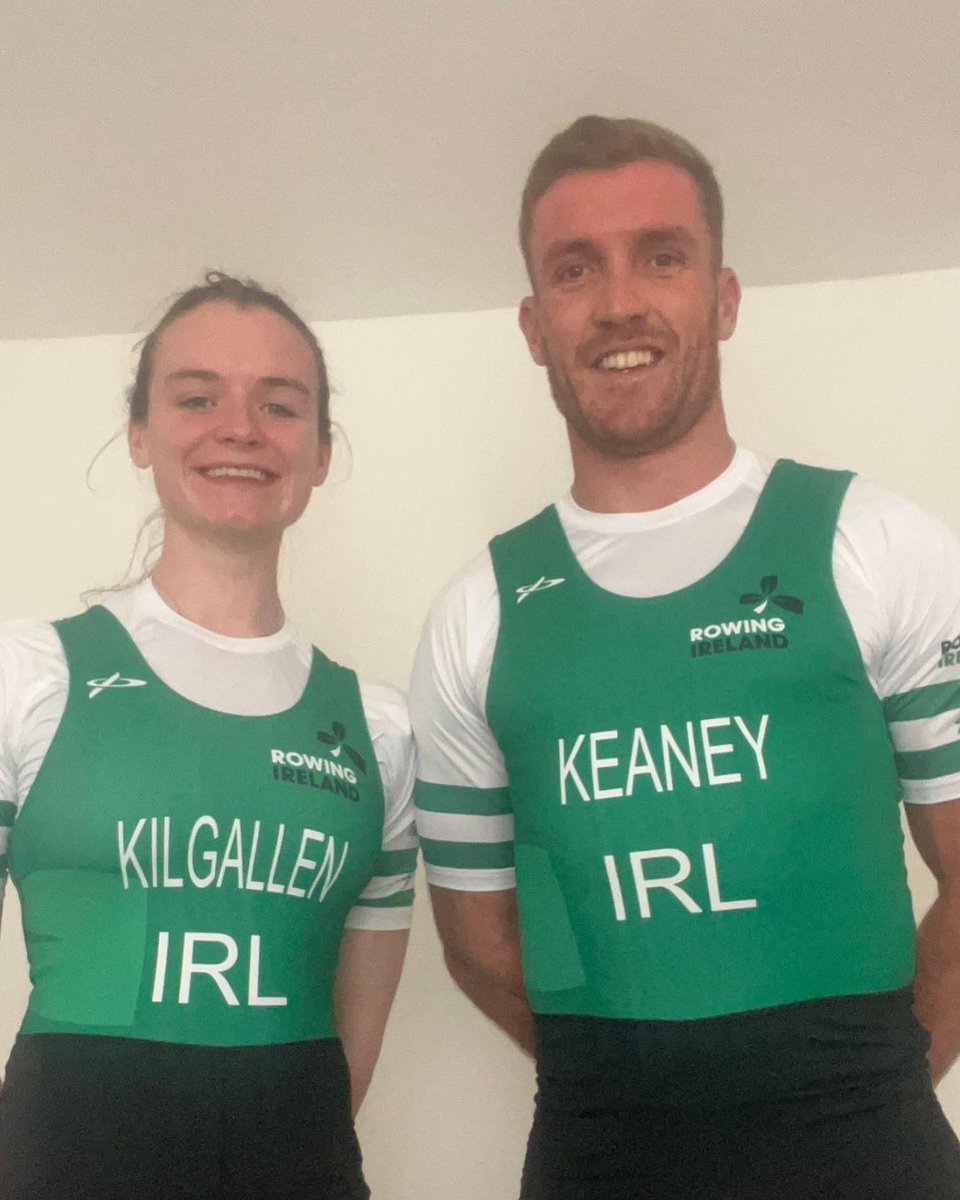 Buzzing to be racing tomorrow 7.45am at -The Homes International Beach Sprints 23🍀Proud to be representing @RowingIreland! #beachsprints #rowing #donegal