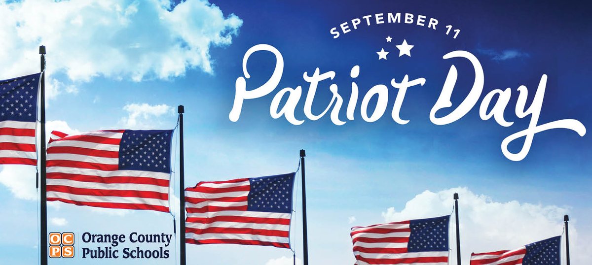 Mustangs, wear red, white, and blue on Monday, September 11!
