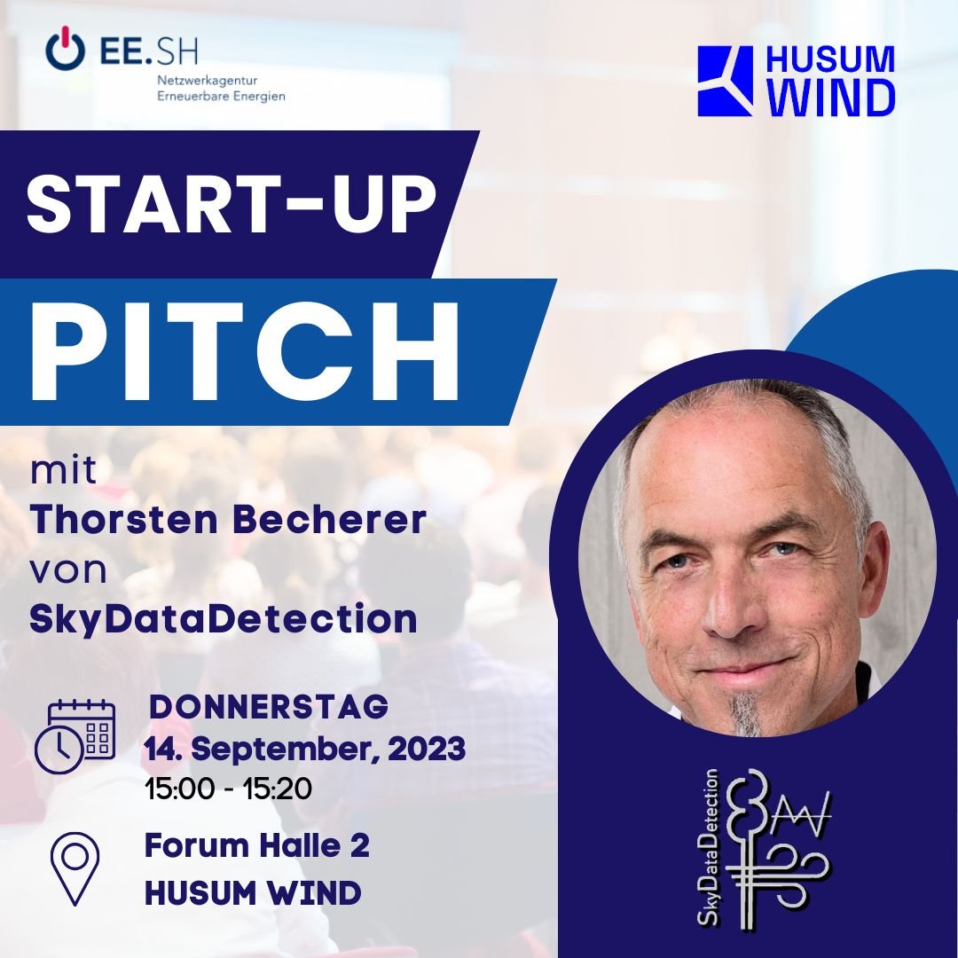 👉14.09.2023 auf dem Forum in Halle 2 der <a href="/HUSUMWind/">HUSUM WIND</a> gibt es eine Pitch Session mit 3 innovativen Start-Ups aus dem Norden. u.a. mit SkyDataDetection lnkd.in/eDW9H98W
Die SDD GmbH entwickelt und betreibt #Drohnensysteme zur #Windmessung, #Emissionsmessung&amp; #Inspektion.